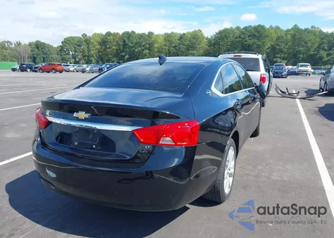 2017 Chevrolet Impala 1Lt из США, поврежденный, VIN 2G1105S36H9124373